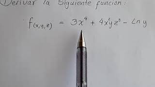 Derivadas parciales con tres variables independientes [upl. by Sylirama183]