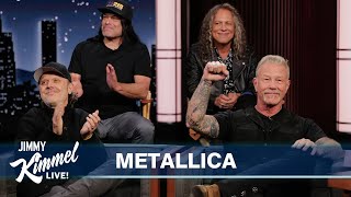 Metallica on Master of Puppets on Stranger Things M72 World Tour amp First Albums They Ever Bought [upl. by Kammerer143]