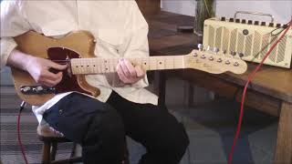 £89 short scale Telecaster  Playing Steel BendsDying Embers [upl. by Hnao]