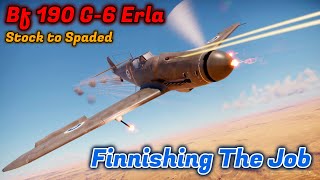 Bf 109 G6 Erla  Stock to Spaded  Should You GrindSpade It Northern Nine War Thunder [upl. by Anitselec]