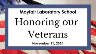 Mayfair Veterans Day 2024 [upl. by Gilbertson122]