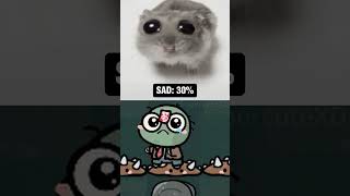 Sad hamster zombie gets even sadder meme memes funny pvz plantsvszombies [upl. by Rhines]