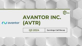 Avantor Inc AVTR Earnings Call Recap for Q3 2024 [upl. by Joseph]