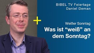 Weißer Sonntag  Feiertage erklärt  Bibel TV [upl. by Ayhtnic]