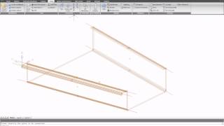 Discover how you can easily create a gutter formed from a folded plate with Advance Steel [upl. by Tamiko311]