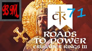 Lets Play Crusader Kings III Roads to Power Adventurers  Part 71 [upl. by Dougal]