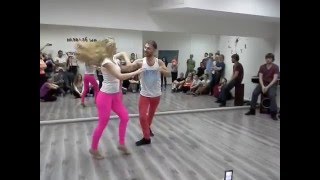 Maxim amp Anastasia  quotWomans worthquot zouk demo in Novosibirsk [upl. by Aisyat600]