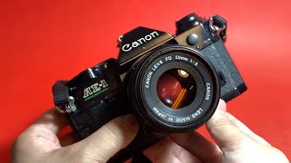 1981 Canon AE1P教學影片 操作教學 如何使用 [upl. by Lonee]