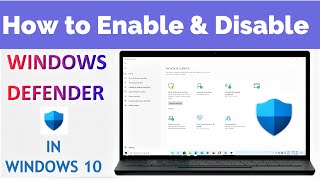 How to Turn Off Windows Defender in Windows 10 [upl. by Lassiter]