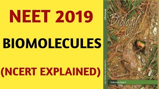 NCERTChapter 9BiomoleculesClass 11Quick Revision SeriesNEETAIIMS2019By Beats For Biology [upl. by Sayette]