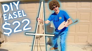 Build an Easel Stand Simple Step by Step [upl. by Turne]