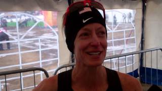 Deena Kastor After 2013 World Cross Country Championships [upl. by Bobbye]