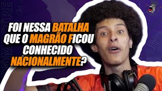 A BATALHA QUE O MAGRĂO FICOU CONHECIDO COMO PURO SUCO DO FREESTYLE  Nostalgia PodMestre [upl. by Zeke]