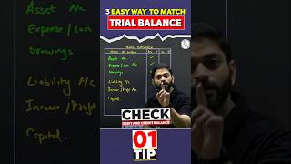 3 tips to match Trial balance 😎 PW Shorts commercewallahbypw [upl. by Atteiram]