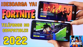 Como DESCARGAR FORTNITE en dispositivos NO COMPATIBLES 🔥SAMSUNG HUAWEI XIAOMI Redmi 9Note 11s✔️2022 [upl. by Erdrich]