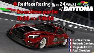 24h de Daytona sur iRacing en direct  2nd partie 5h30 à 14h30 [upl. by Aleac]