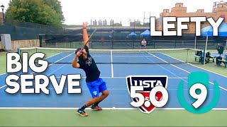 NYC USTA 50UTR 9 Tennis Match Highlights feat TricksterKev [upl. by Alo899]