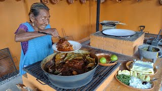 BARBACOA DE COSTILLA DE PUERCO Asi Como Se Hace En Los Pueblos  Doña Lupita [upl. by Yltneb237]