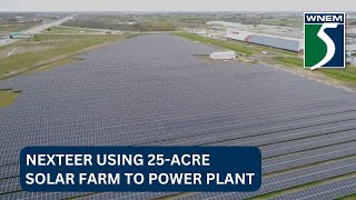 Nexteer using 25acre solar farm to power plant [upl. by Nimoynib]