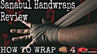 How to wrap your hands  Sanabul Handwraps Review [upl. by Attelahs]