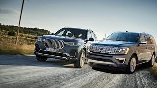 2019 BMW X7 vs 2018 Ford Expedition [upl. by Yecaw]