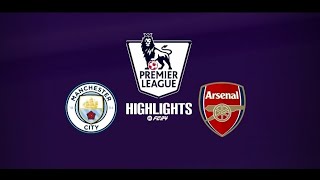 Man City  Arsenal  Classic Premier League Highlights [upl. by Enylcaj238]