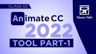 Adobe Animate CC 2022 Tool  Flash tutorial  2d animation  Hindi  Part 1 [upl. by Ubana]