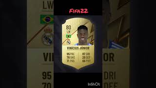 Vinícius Júnior FIFAFC evolution fifa19fc25 viniciusjr realmadrid shorts balondor [upl. by Akirdnuhs]