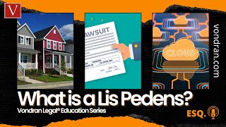 What is a lis pendens [upl. by Arrekahs]