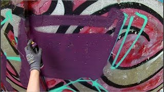 Graffiti Bombing  Trackside  Gopro [upl. by Werra]