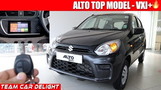 Alto VXI Plus 2023  Walkaround Review with On Road Price  Alto 2023 Top Model [upl. by Asiar]