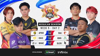 🔴LIVE  MPL PH S13  FILIPINOWeek 5 Day 2 [upl. by Annawot]