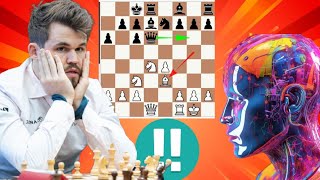 Magnus Carlsen vs Stockfish chess game 170 [upl. by Schiro959]