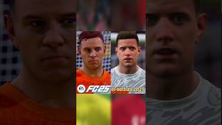 Fc25 vs Efootball new faces fc25 efootball football fifa gameplay gaming face cristiano [upl. by Vigor]