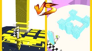 Stack Colors Vs Brick Builder  Gameplay Walkthrough  Level 19999 All Level iOS Android [upl. by Eelirem]