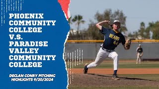 Phoenix College Baseball vs Paradise Valley Comm College [upl. by Ricardama500]