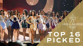 71st MISS UNIVERSE  Top 16 PICKED  Miss Universe [upl. by Florella606]