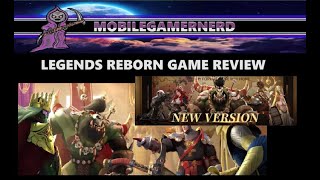 Legends Reborn A Magnum Quest Reboot MobileGamerNerd Review [upl. by Aronoh]