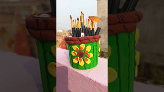 diy pen case😱diy craft clayart youtubeshorts [upl. by Peednam]