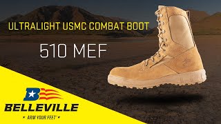 Belleville Boot 510 MEF  USMC New Combat Boot [upl. by Oeramed]