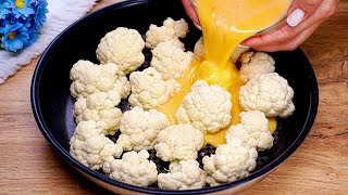 I have never eaten such delicious cauliflower A simple recipe for cauliflower with eggs [upl. by Alford91]