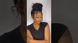 Jumbo Boho passion twists and faux baby hair ftYwigs tutorial on my channel shorts bohobraids [upl. by Nitsid]