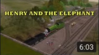 Reupload Henry and the ￼Elephant Trainz remake￼ [upl. by Aloeda]