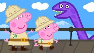 Peppa Pig and George Pigs Dino Adventures  Peppa Pig Official Family Kids Cartoon [upl. by Ogait]