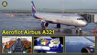 Aeroflot Airbus A321 Business Class Yekaterinburg to Moscow SVO AirClips full flight series [upl. by Nadean]