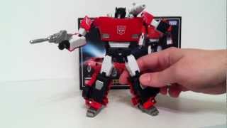 MP12 Sideswipe Lambor  Transformer Masterpiece Review [upl. by Viehmann]