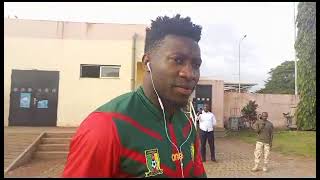 LARRIVÉE DES LIONS INDOMPTABLES AU STADE MILITAIRE POUR LES ENTRAÎNEMENTS [upl. by Aivalf260]