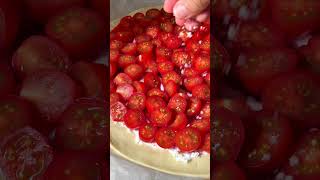 Tarte fine tomates chèvre amp roquette [upl. by Zaremski]