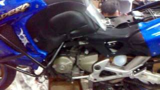 HONDA VARADERO 1000 00 yr Model Rebuild Rear ShockPart 5 Endwwwteamhklracingcom [upl. by Eimareg]