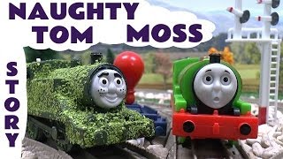 Tom Moss Thomas amp Friends Funny Toy Train Story [upl. by Salohcim]